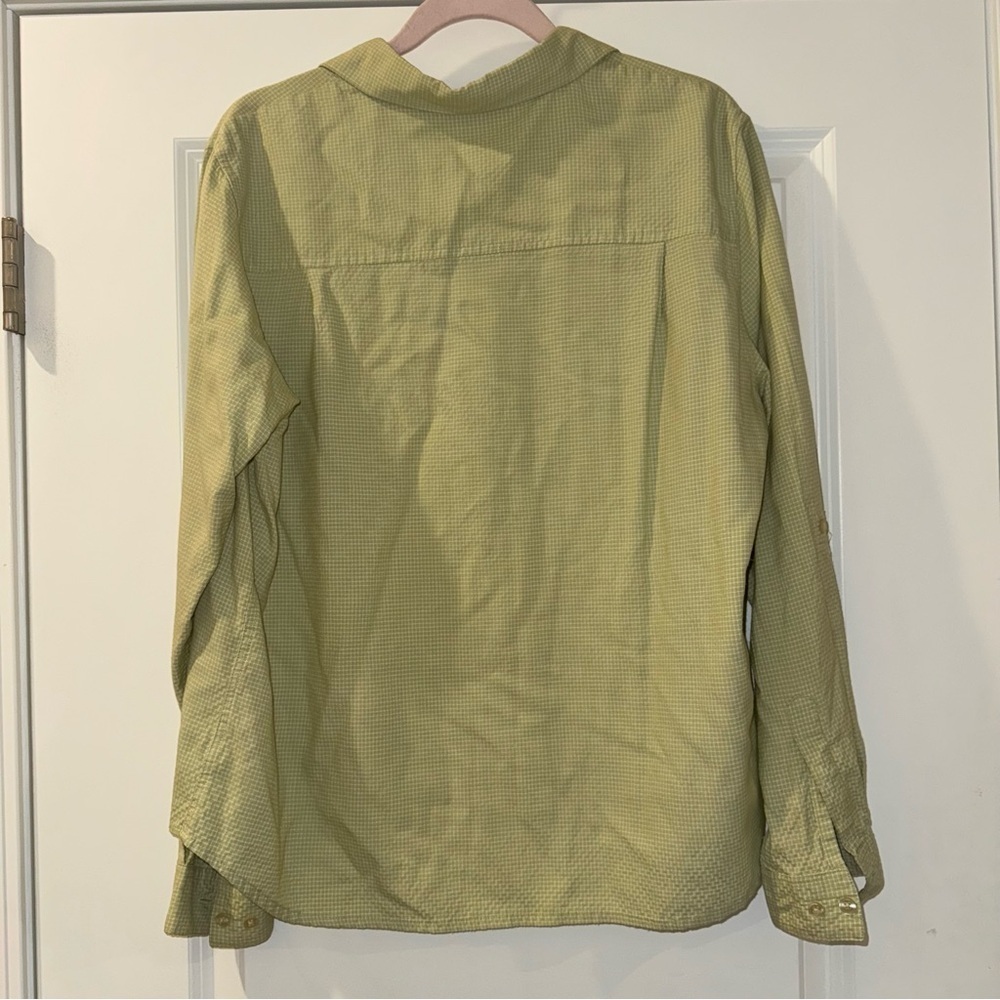 💕SALE💕Krazy Kat Green Checkered Shirt - Picture 2 of 3
